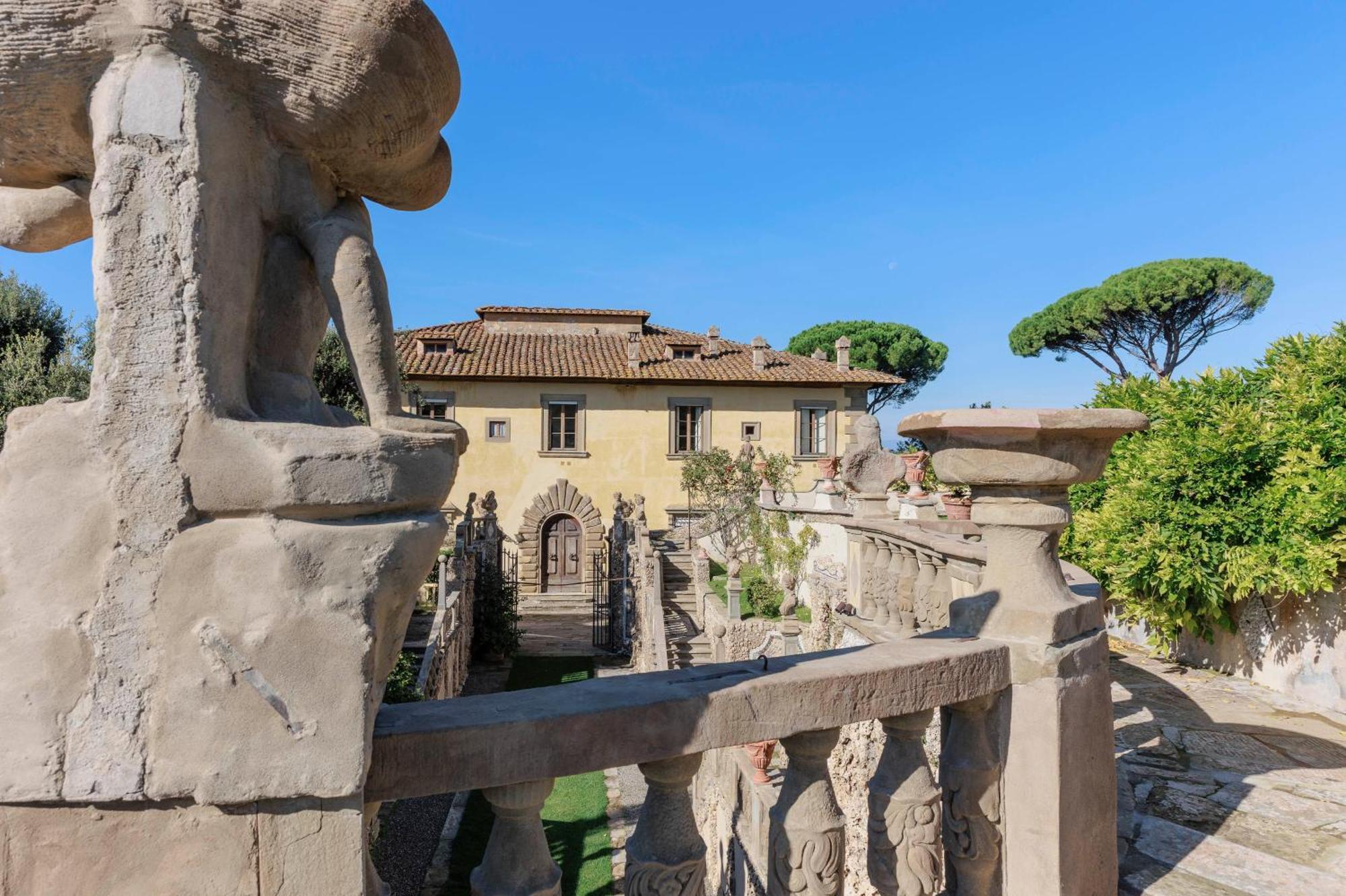 Villa Gamberaia Settignano Exterior foto
